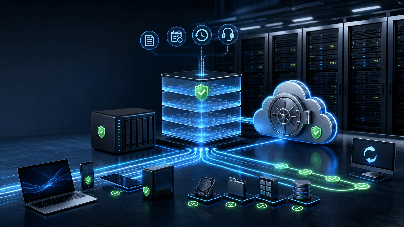 Backup Acronis - visual 1: backup acronis hero politica retencao