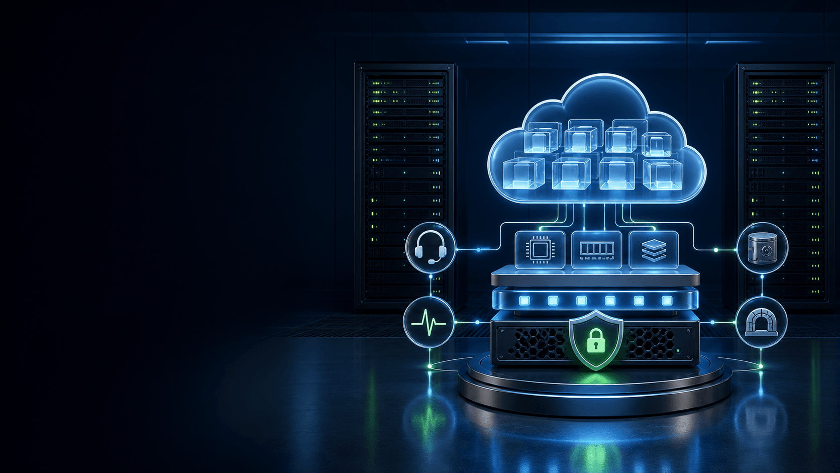 Cloud Computing - visual 1: cloud computing hero gerenciada