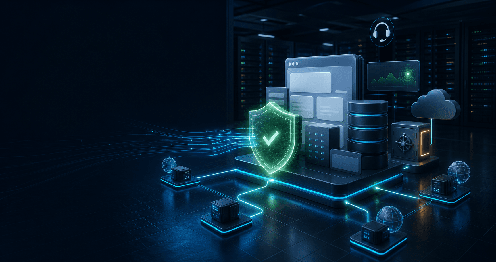 Hospedagem Cloud com CDN e WAF - visual 1: hospedagem cloud cdn waf hero